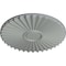 Ekena Millwork Shakuras Ceiling Medallion (For Canopies up to 5"), 19 3/4"OD x 1 3/8"P, Primed White CM20SH - alternate 4